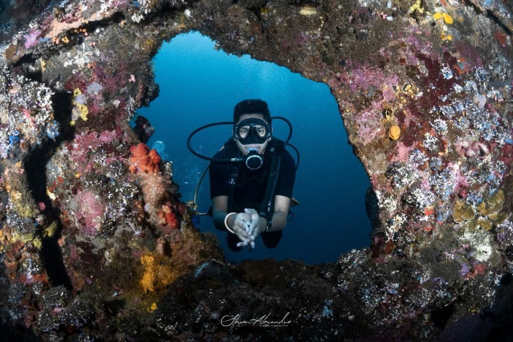 Deep Diving in USAT Liberty Tulamben
