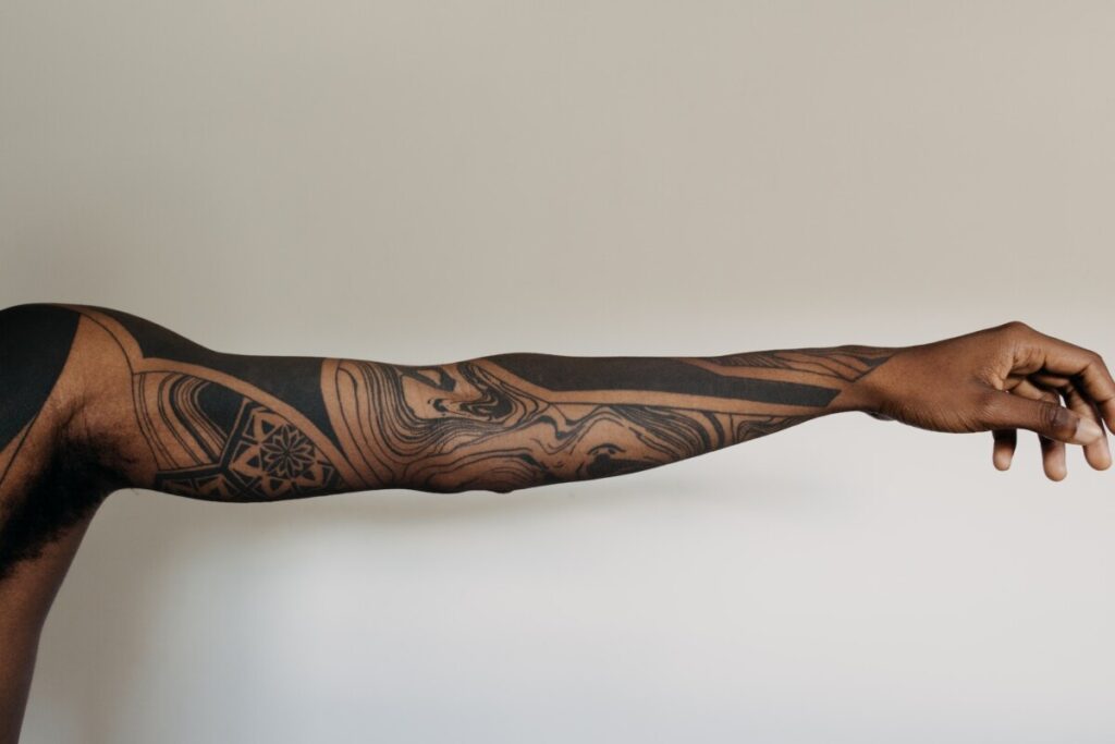 Tracing the Origins of Blackwork Tattoos