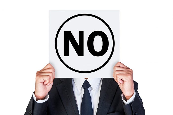 Saying No