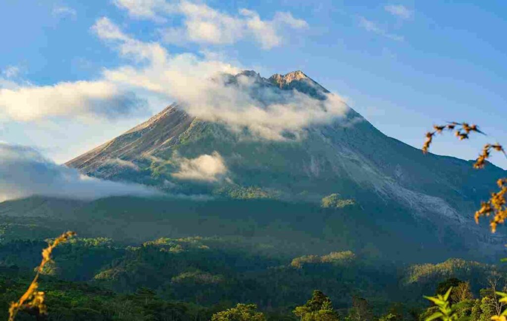 Volcano in Indonesia