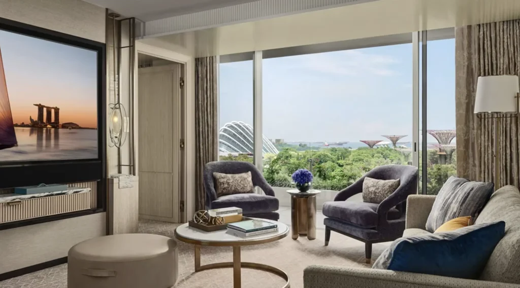 hotel suite living room