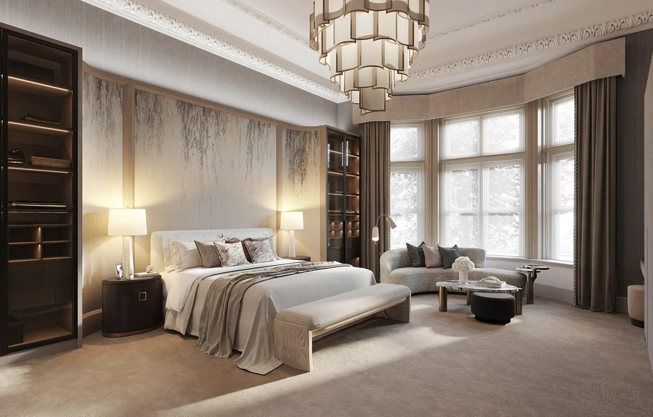 luxury hotel suite